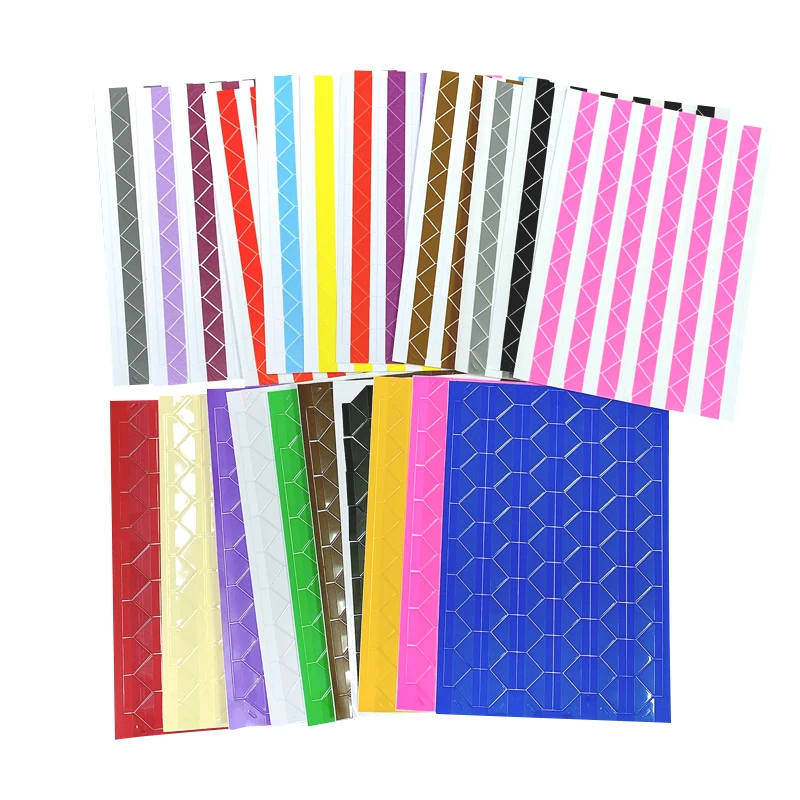 

1PCS/lot Funny Vintage Multicolor Transparent series DIY PVC ConnerAdhesive Stickers DIY Decoration Stickers