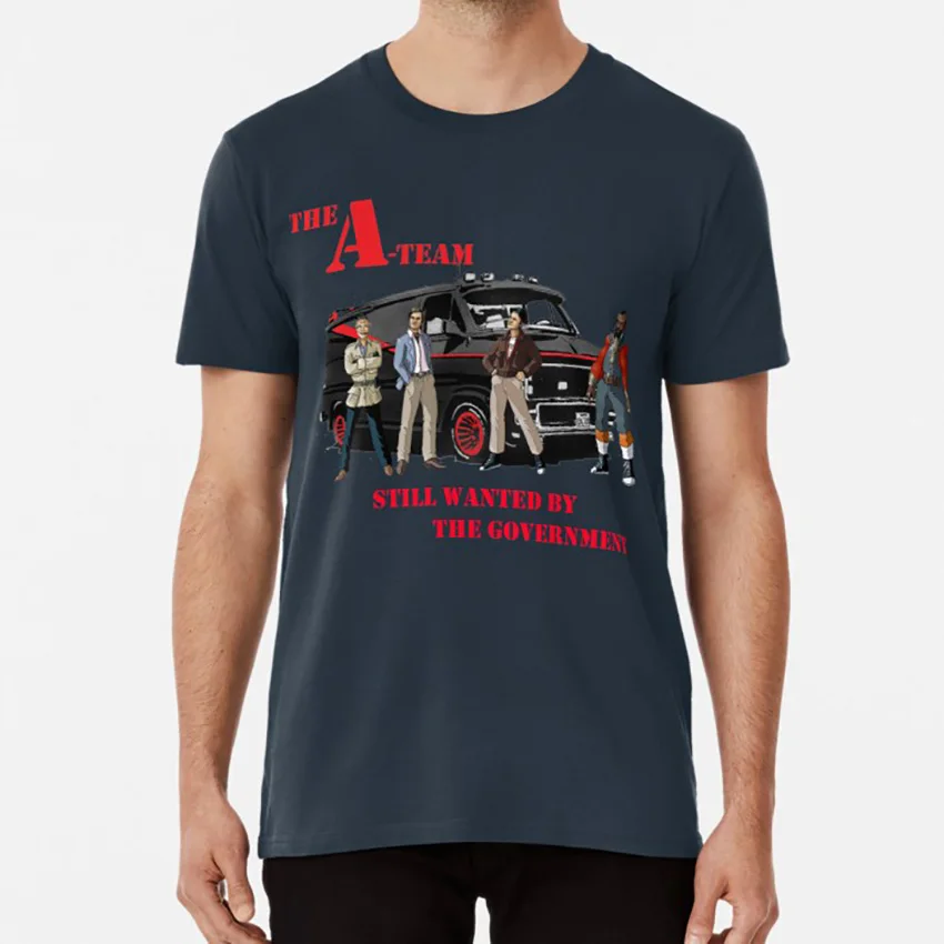 Футболка A Team a team ba face murdock hannibal van|Мужские футболки| |