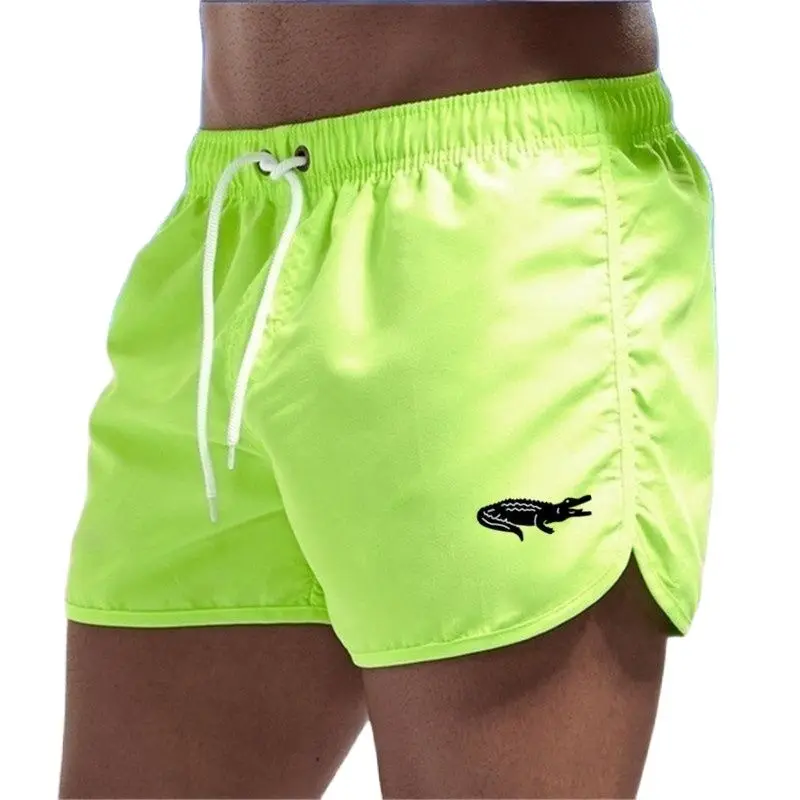 

2021 hot sale new summer men's printed shorts swimming shorts beach pants breathable quick-drying jogging casual pants