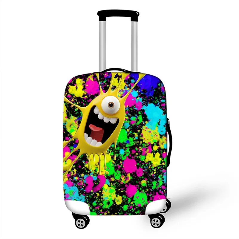 Мультяшные дорожные Чехлы для багажа пылезащитный чехол прочный Чехол чемодана