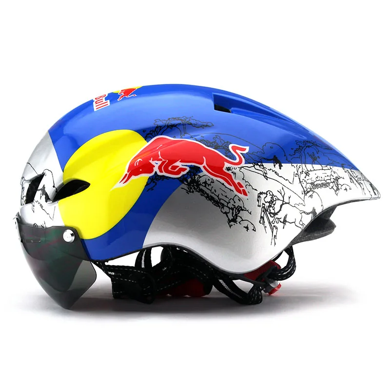 290g Aero TT шлем для дорожного велосипеда очки велосипедные гоночные виды спорта