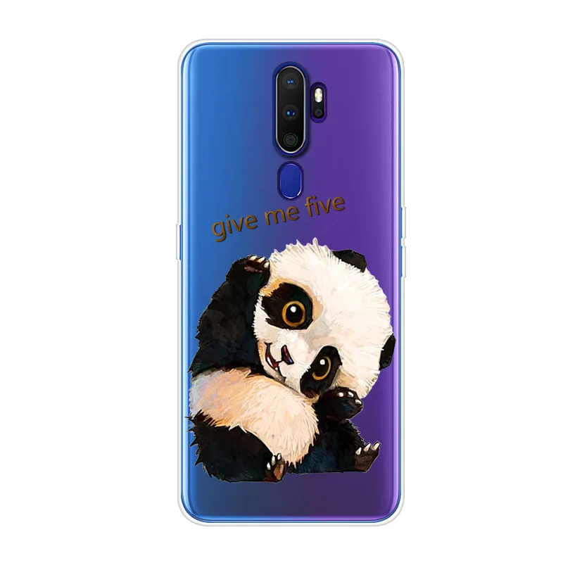 Чехол для OPPO A5, Прозрачный бампер, классный, с анималистическим принтом, силиконовый, ТПУ, мягкий чехол для OPPOA5 A 5 A52020, чехол для телефона, Fundas
