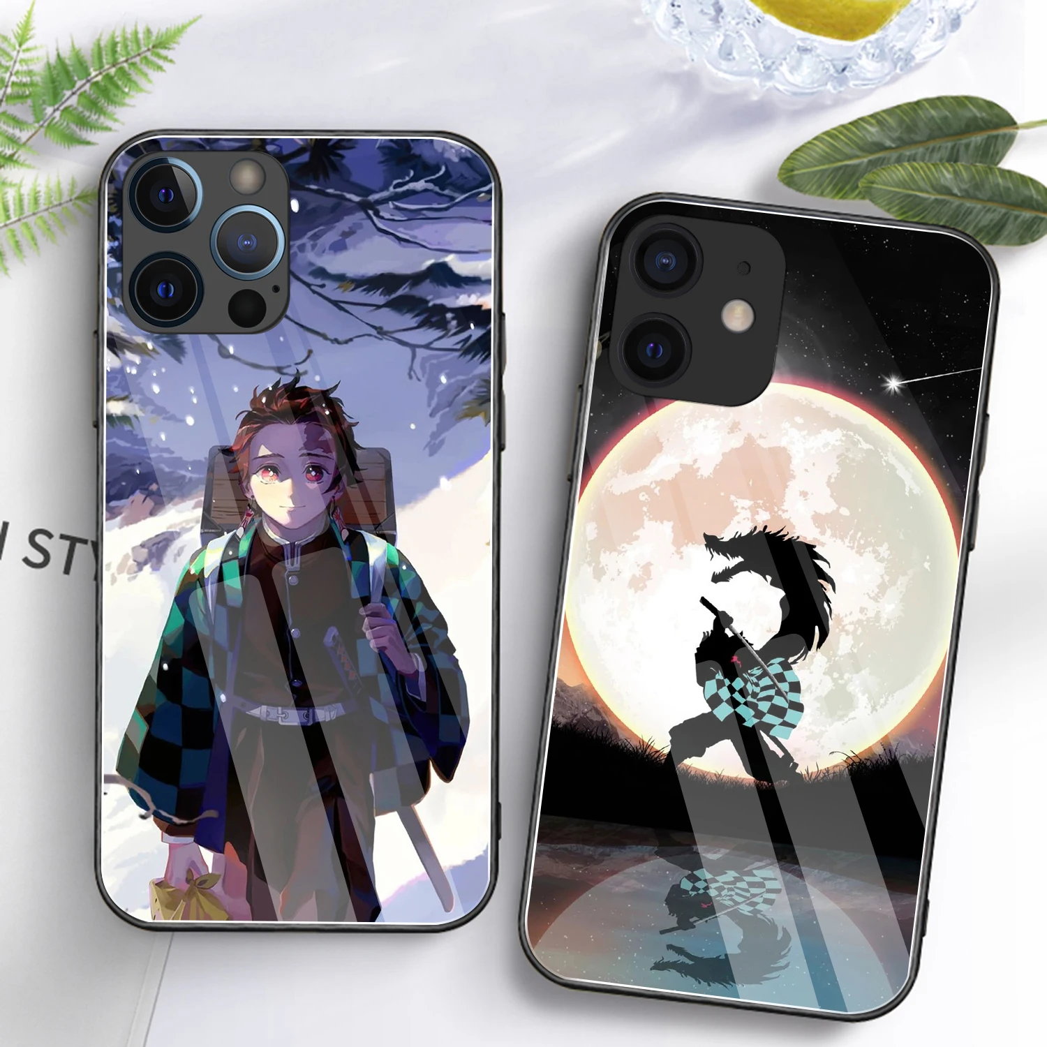 

Demon Slayer Anime Comics Tempered Glass Case For Iphone 6 6s 7 8 Plus X Xs Max Xr 11 12 13 Pro Max Se 2020