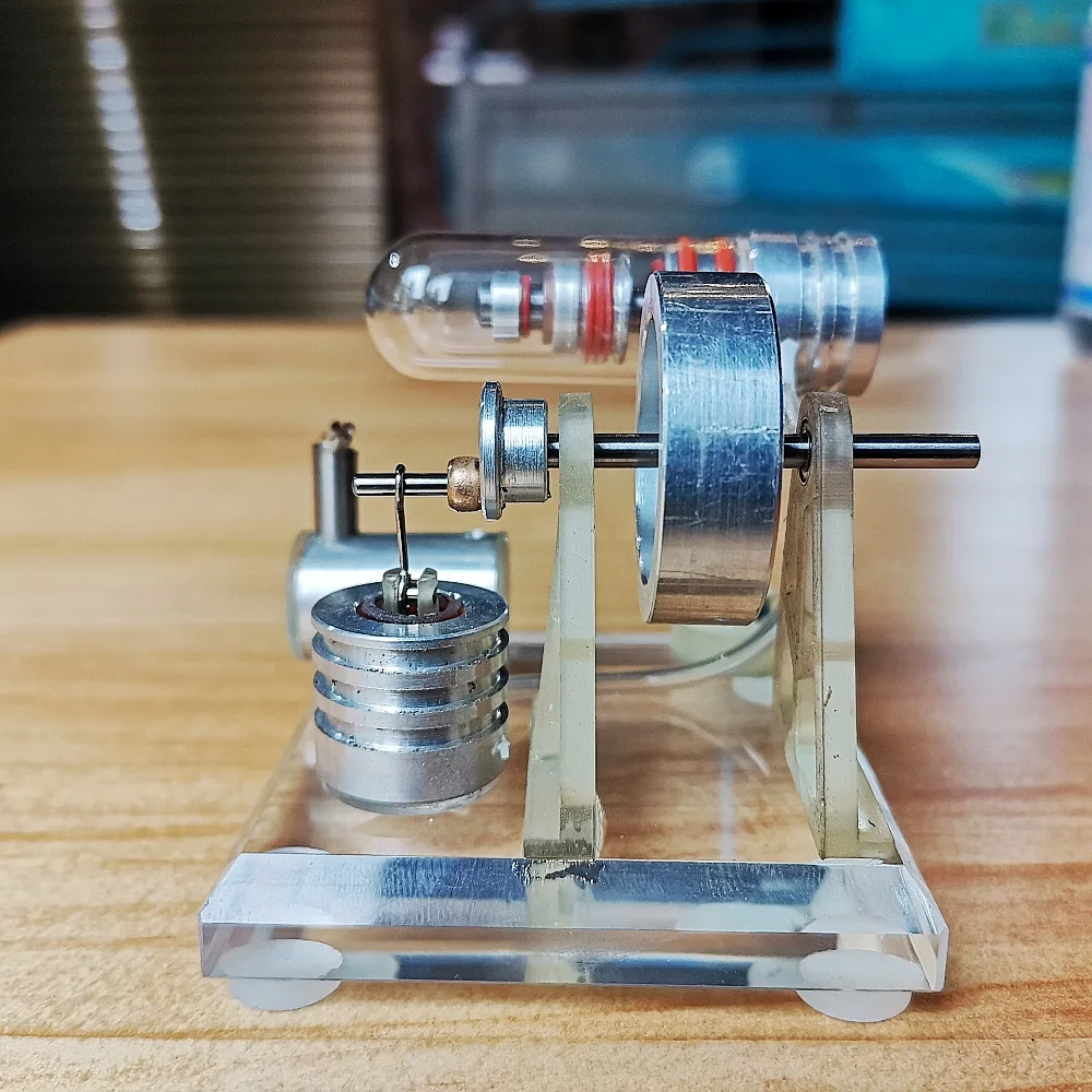 Генератор двигателя Стирлинга модель микрогенератора внешнего сгорания|engine