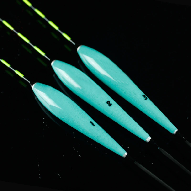 3 шт./лот поплавок для рыбалки Balsa Деревянный Поплавок ловли карпа рыболовные