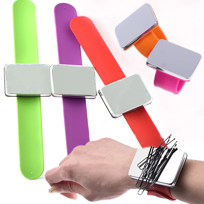 

Magnetic Bracelet Wrist Band Strap Belt Hair Clip Holder Barber Hairdressing Styling Tools Professional Salon Hair Accessories