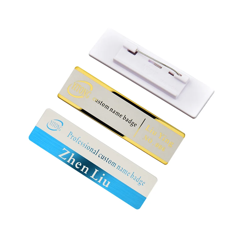 1 шт. держатель бейдж из нержавеющей стали 70 х20 мм|Бейджи и аксессуары| |