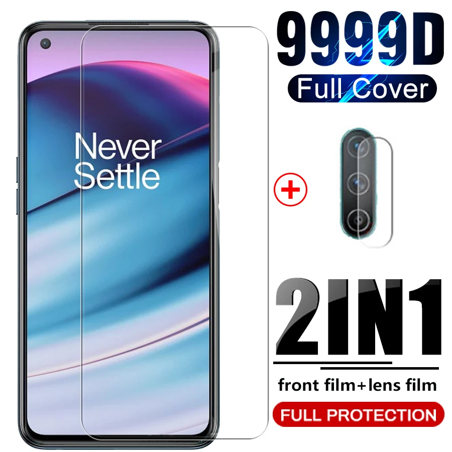 

Защитная пленка из закаленного стекла для oneplus one + one plus nord ce nordCE 5g 6,43 ", ВЫСОКАЯ ЧЁТКОСТЬ, защитные пленки для экрана камеры заднего стекла с о...