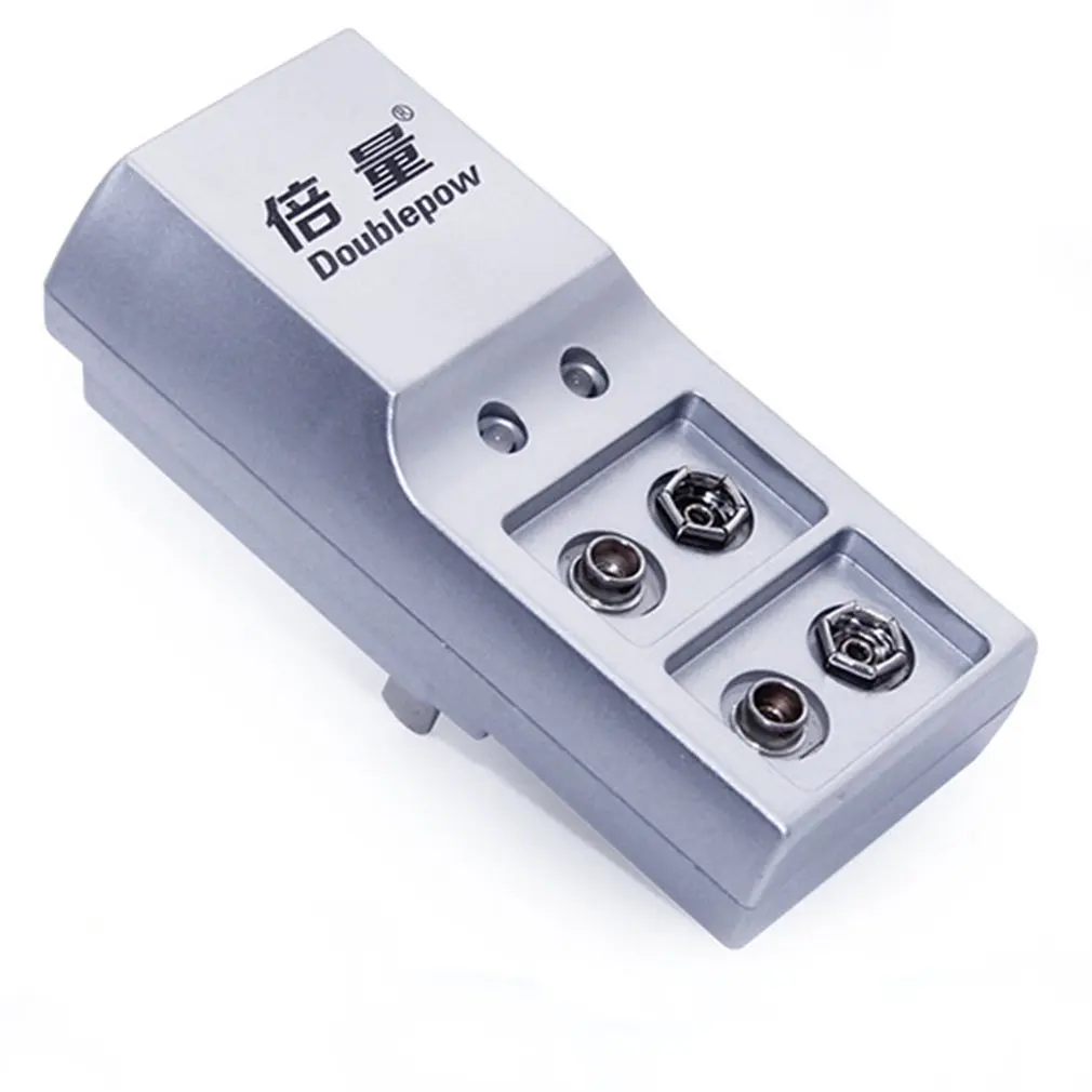 

Doublepow Battery Charger DP-K19 Full Automatic Stop Charging Charger Two Slots 9V Standard Battery DC 9V, 80ma Electric ONLENY