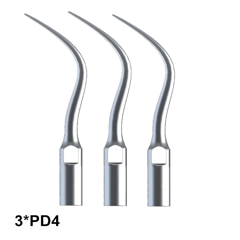 

3Pcs PD4 Dental Perio Tip Compatible With SATELEC/DTE Ultrasonic Scaler Handpiece Use For Remove Subgingical Calculus Care Tools