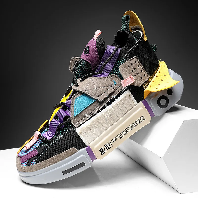 

Fashion Big Size 46 Purple Men Designer Shoes Comfort Superstar Streetwear Sport Shoes Men Brand Sneakers zapatillas de deporte