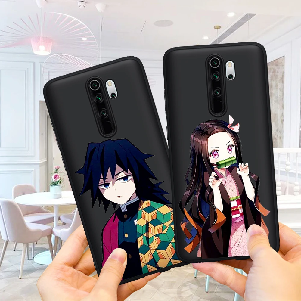 

Kamado Nezuko Kimetsu no Yaiba Demon Slayer phone case for Xiaomi Mi 9T Redmi Note 5 6 7 8 K20 9T Pro Funda cover Coque etui