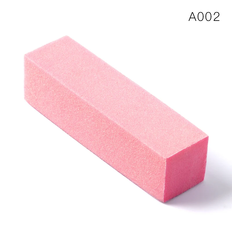 AAQ02264 50 шт./компл. яркого розового цвета форма ногтей Полировщики для ногтей файл сушилка УФ гель с белым светом для гелевых ногтей cо шлифовальными буферными резцами, блок для ногтей Маникюр Педикюр шлифования ногтей - Цвет: AAQ02264