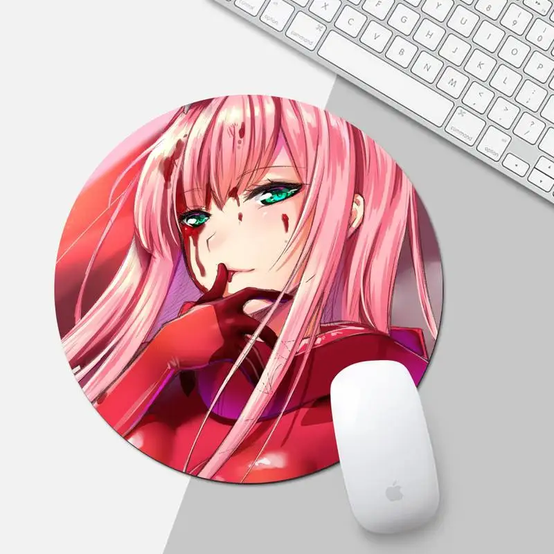

zero two darling Large Mouse pad PC Computer mat Mouse pad Desk Protect Game Officework Mat Non-slip Laptop Cushion mousepad