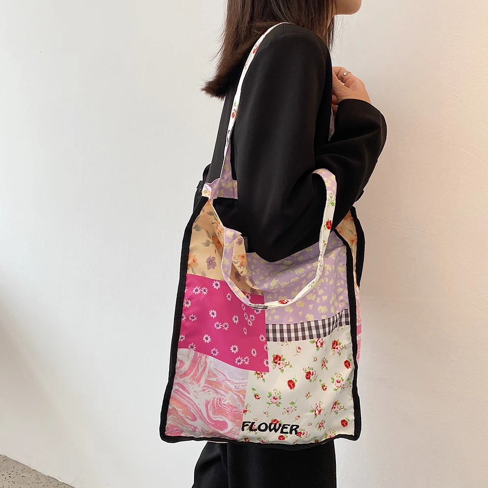 

Повседневная сумка-шоппер для женщин, трендовая дизайнерская женская сумка 2021, прошитая сумка на плечо, женские повседневные вместительные...