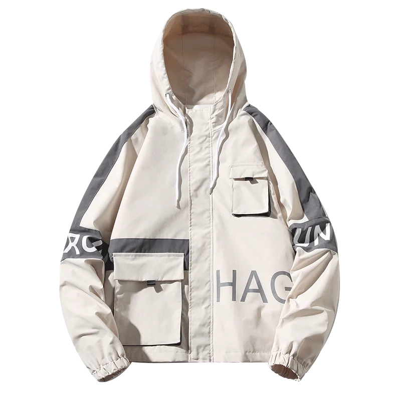 

Men Streetwear Military Jackets Windbreaker 2020 Mens Harajuku Patchwork Hip Hop Jackets Vintage Cargo Bomber Jackets Men