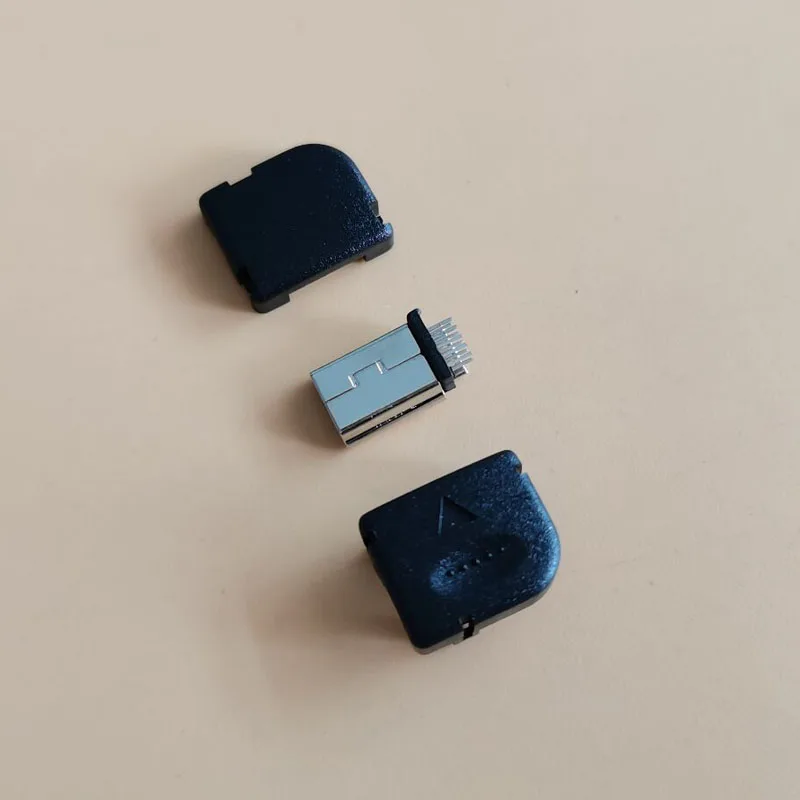 30 компл./лот 3 в 1 mini usb двусторонний штекер MINI 10P 10Pin usb-коннектор с портом jack для Philips