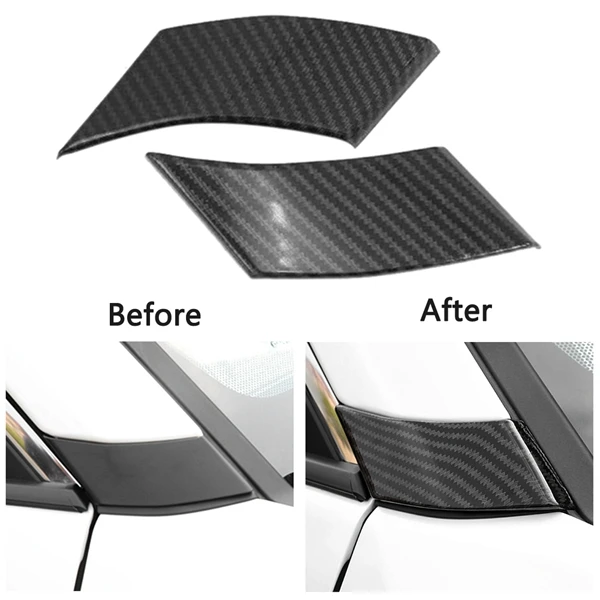 Для Toyota Rav 4 Rav4 2019 2020 кронштейн из углеродного волокна для автомобильной двери