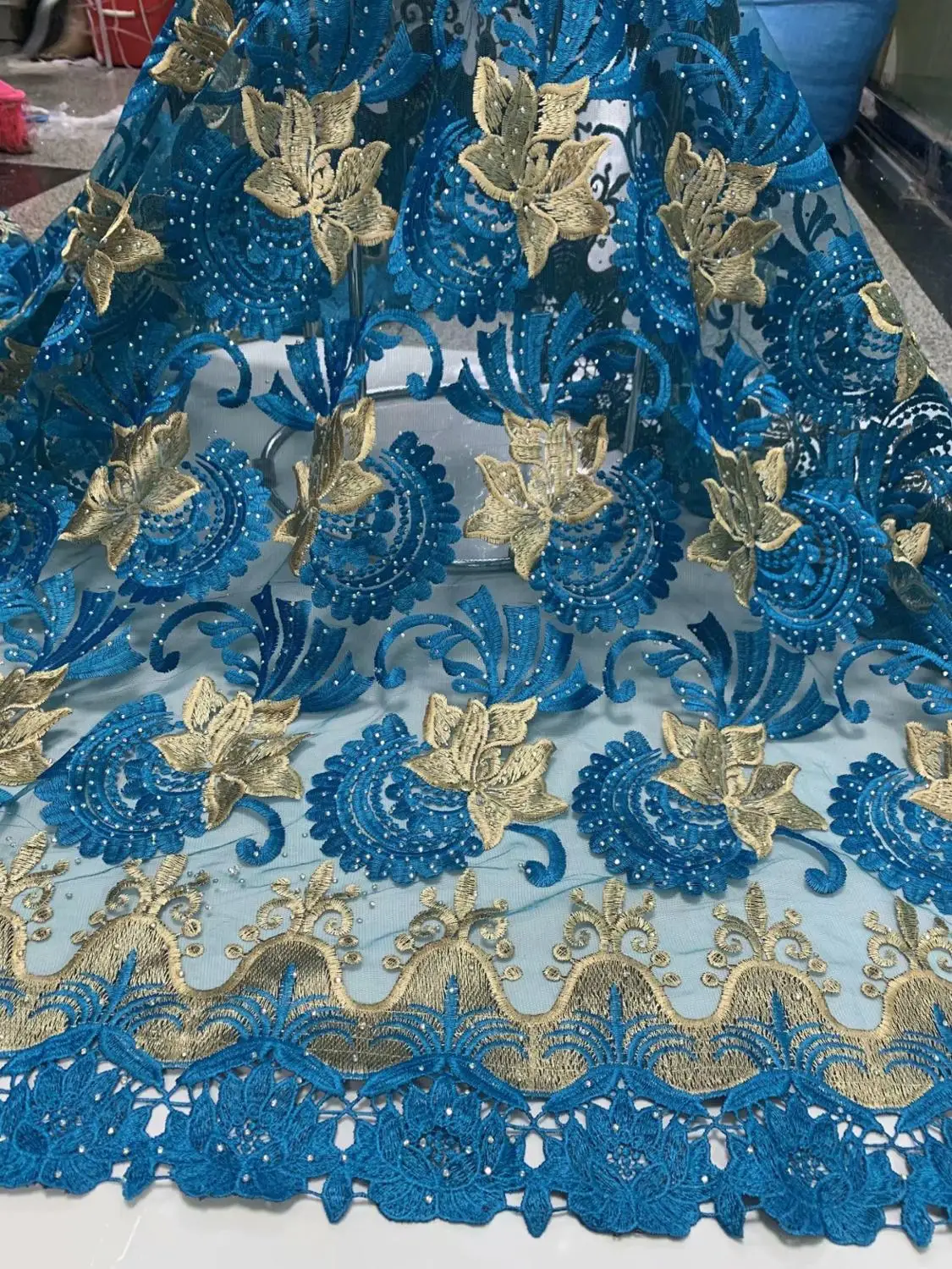 Французская кружевная ткань 2020 новейшая Высококачественная вышивка-тюль