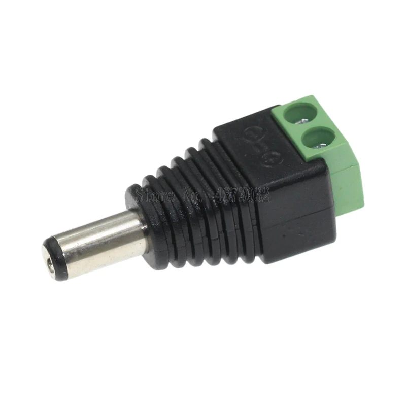 

Кабель-переходник для светодиодной ленсветильник 5,5/мм, разъем питания, 10 шт., гнездо, штекер постоянного тока 3528*2.1 5050/5730, 5 х2, 5 мм