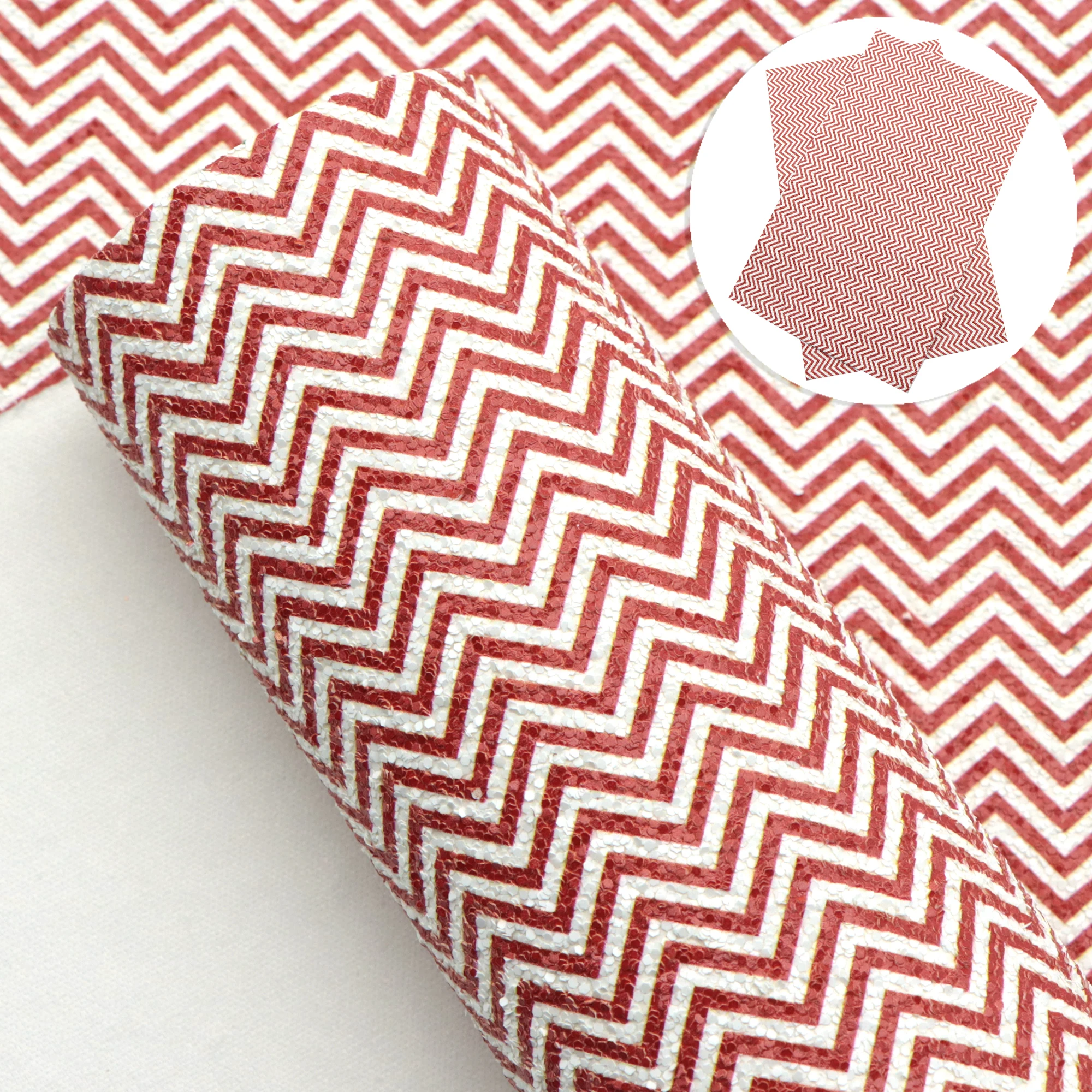 Блестящая Радужная искусственная кожа ткань бант из волос украшение сделай сам