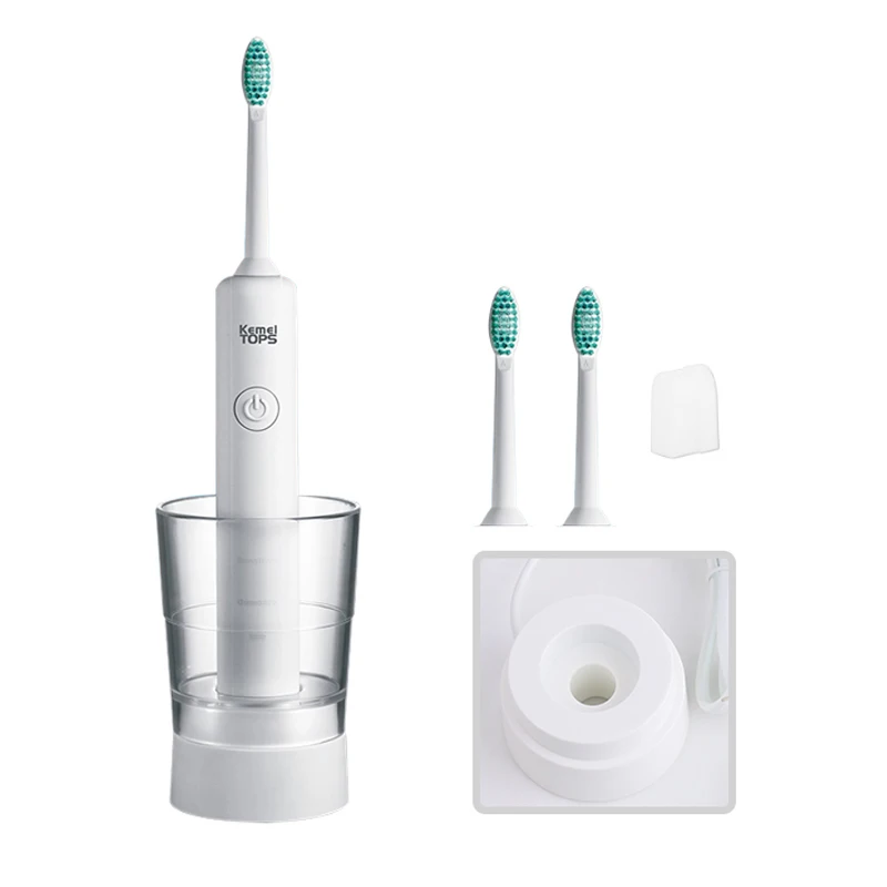 Оригинальная перезаряжаемая электрическая зубная щетка ультразвуковая для