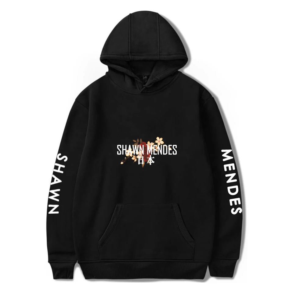Толстовки с принтом Shawn Mendes для мужчин и женщин повседневные толстовки уличная