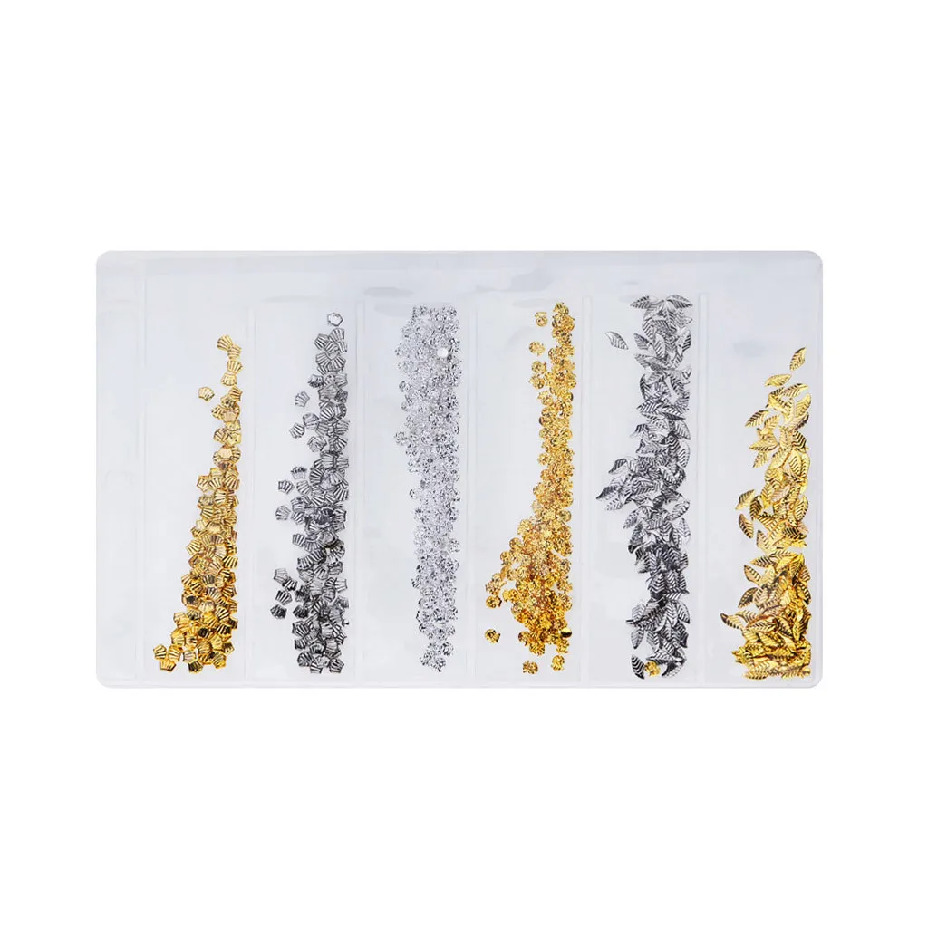 1 пакет золотые украшения для дизайна ногтей аксессуары Дизайн ювелирные изделия