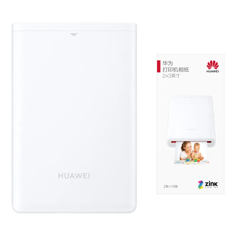 Оригинальный портативный мини принтер Huawei Zink карманный AR с поддержкой Bluetooth 4 1 на