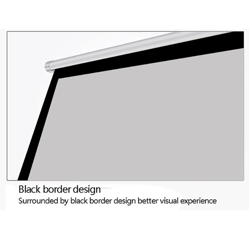 Экран для проектора Thinyou из матового стекловолокна серого цвета 60 дюймов экран 4:3