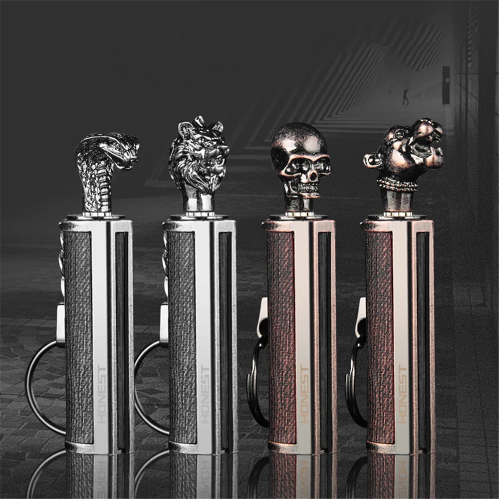 Водонепроницаемый кремниевый огненный стартер постоянный спичек ретро