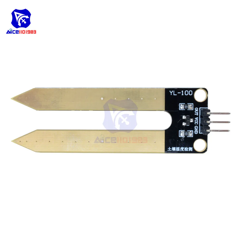 Модуль обнаружения почвы diymore гигрометр датчик влажности плата для Arduino MEGA2560 UNO DC 3