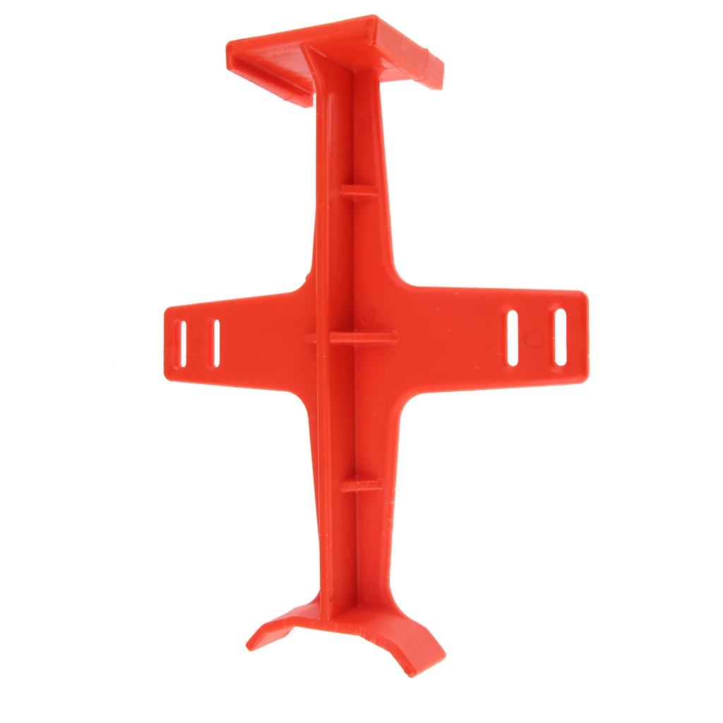 Оранжевая опорная вилка для транспортировки мотоцикла 280 мм пластиковая