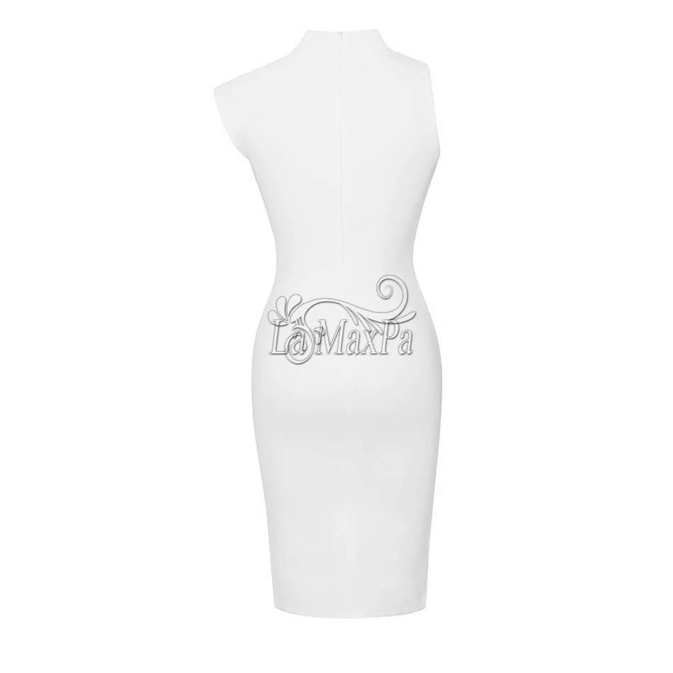 Новинка лета 2019 женское блестящее облегающее платье на одно плечо вечернее