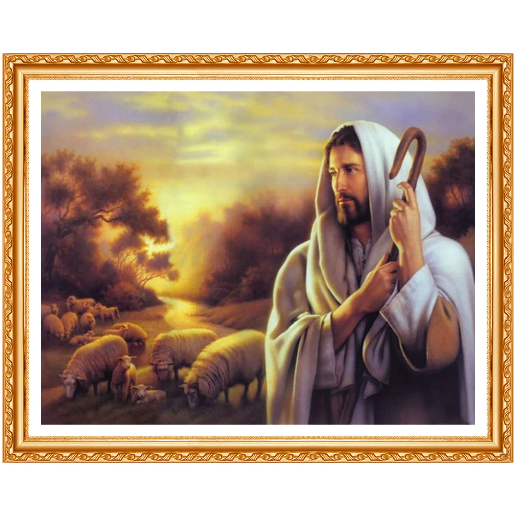 Diy 5d алмазная вышивка &quotИисус&quot Христос полный квадратный/круглый вышивки