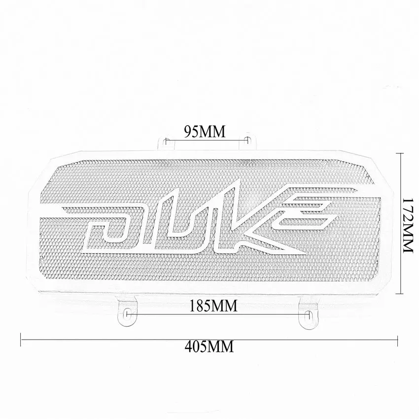 Для KTM Duke125 Duke200 Duke 125 200 все годы Защита радиатора защита двигателя решетка радиатора Защитная крышка аксессуары Запчасти