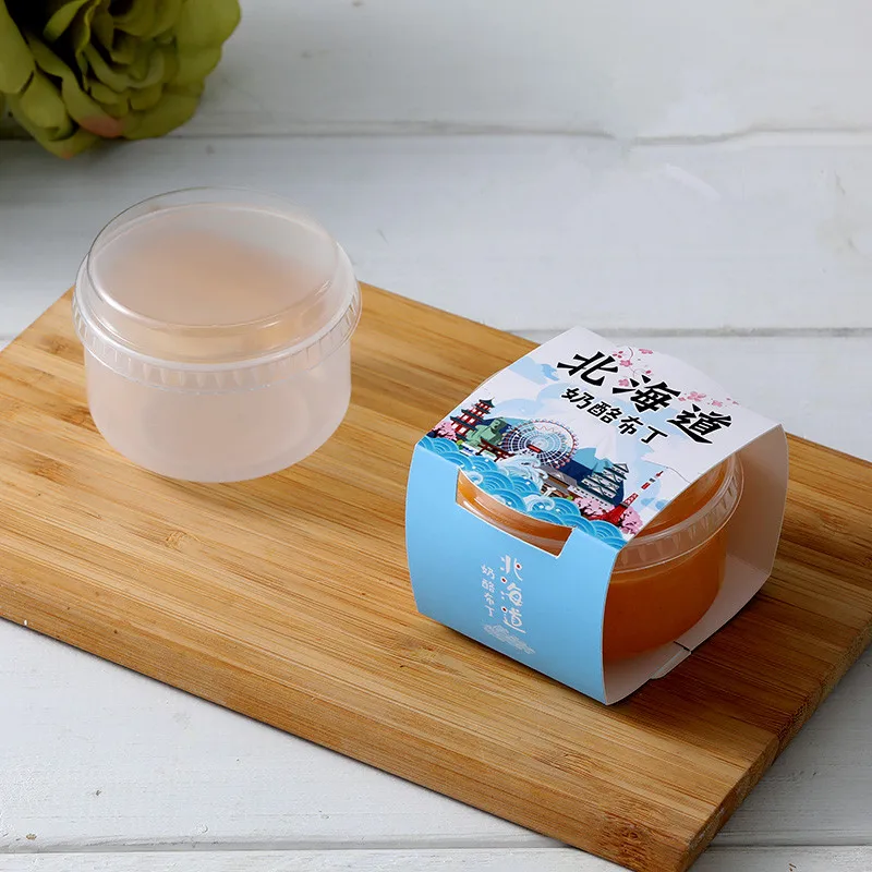 25 шт. чашка для жирного пудинга бутылка йогурта кондитерские изделия желе