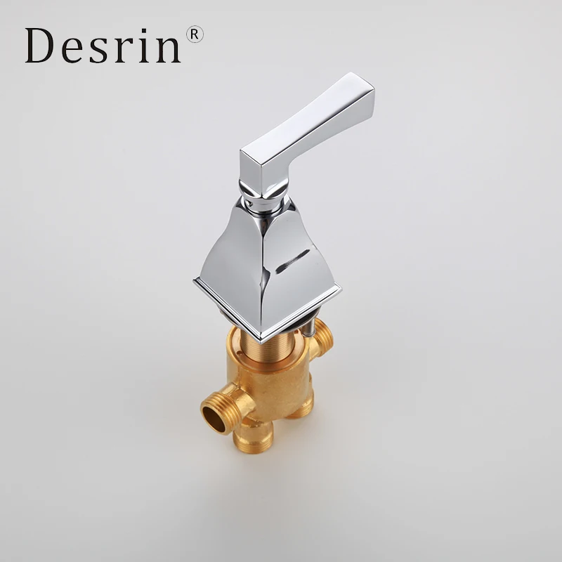 Brass Split Bathroom Shower Faucet With Extended Spout Bathtub Hot And Cold Water Hand Edge | Обустройство дома