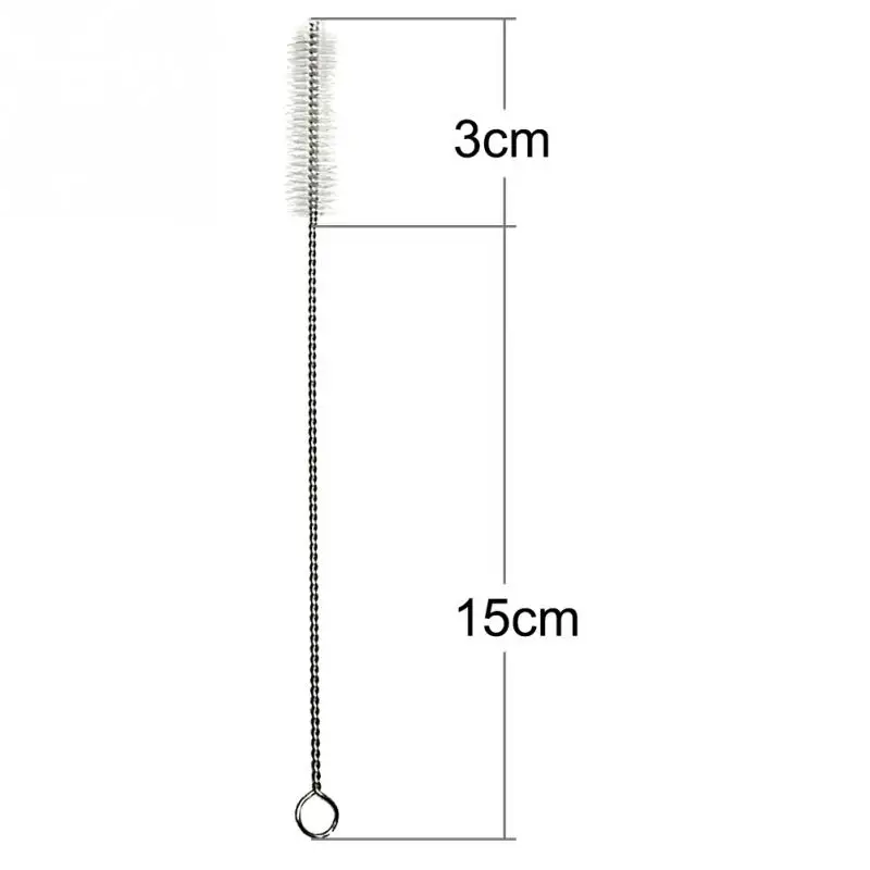 5Pcs/lot Straw Cleaning Brush Stainless Steel Feeding Bottle Wash Drinking Pipe Straw Baby Bottle Brushes Brush Cleaner