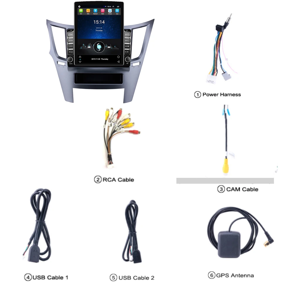 

9.7" Tesla screen 2 din Android Car Radio Multimedia Video Player Wifi GPS Navigation For Subaru Outback 2010-2016 car stereos