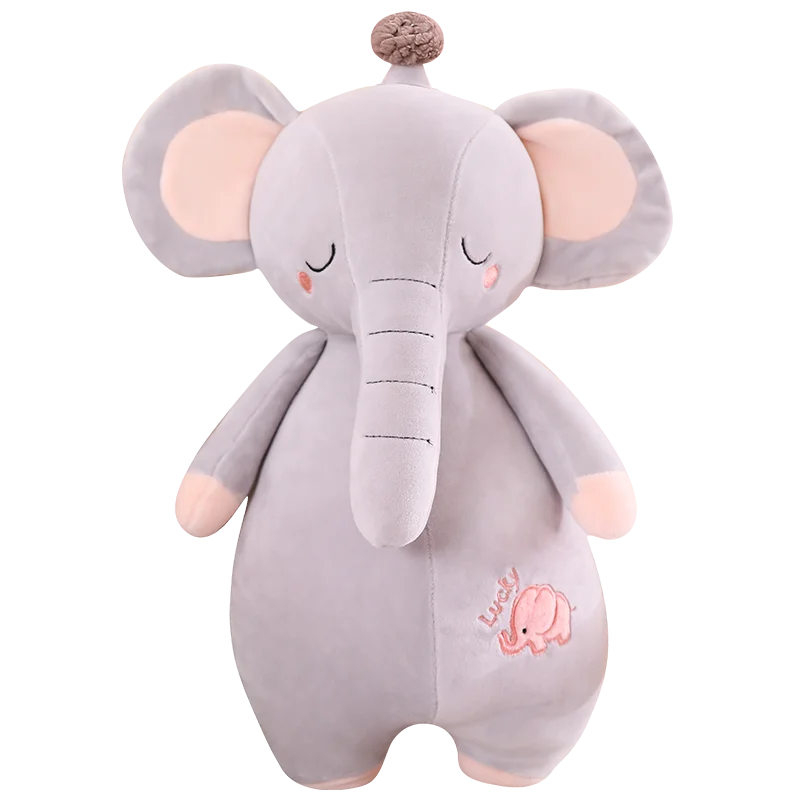 45-60 см слон Одеяло Подушка плюшевая игрушка кукла Спящая Детская кукла подарок на день рождения