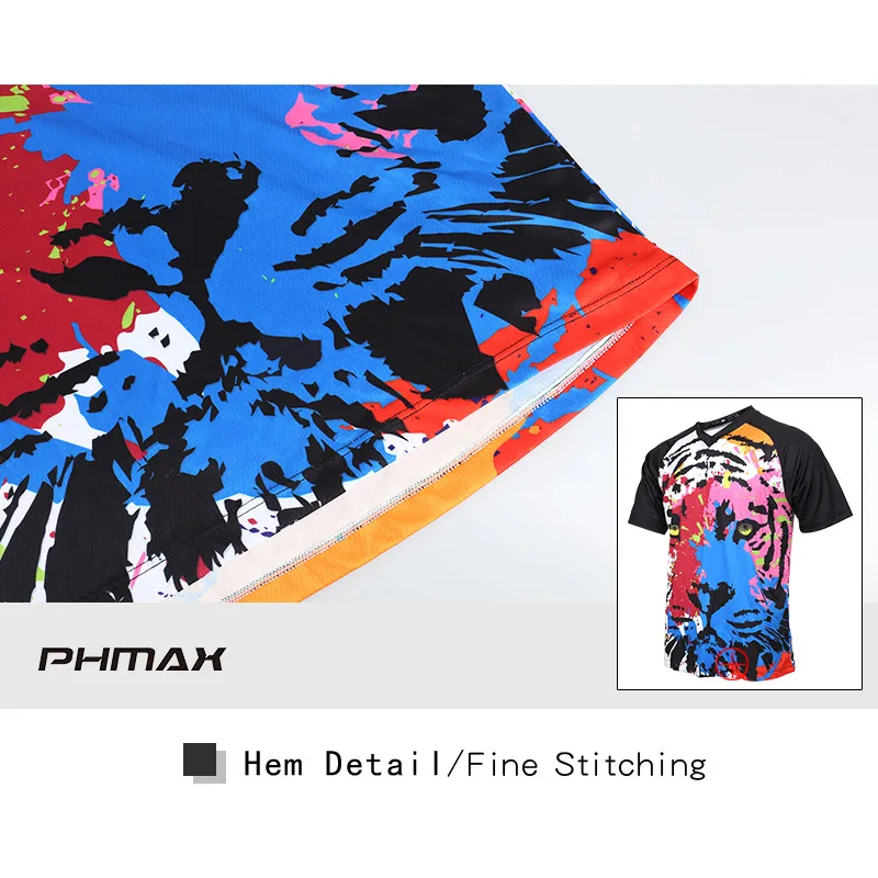 Велосипедная одежда PHMAX спортивные Джерси дышащая с защитой от пота