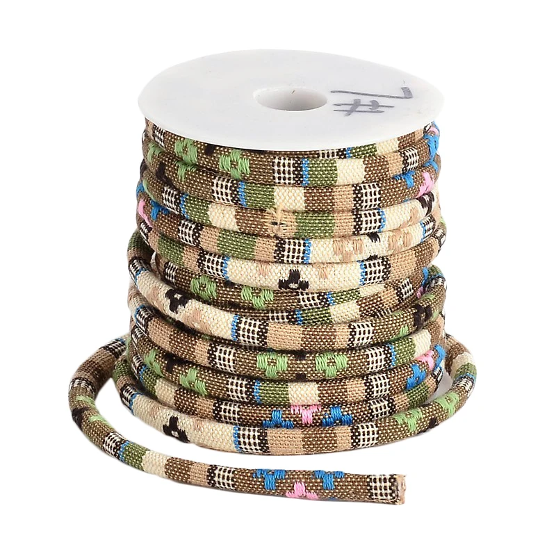 Этнический шнур из полиэстера 9 цветов 10 ярдов/рулон нить для изготовления