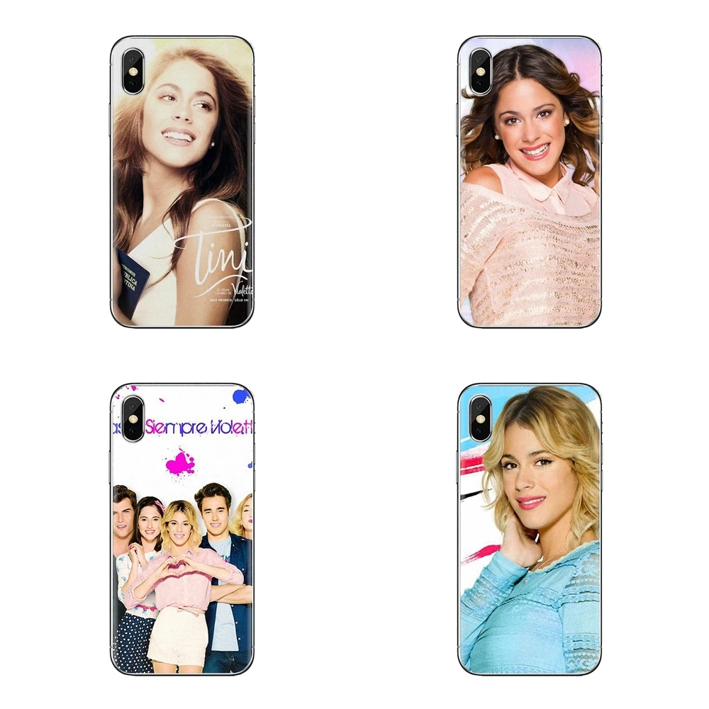 Tini la nouvelle vie de Violetta Silicone Cases Covers For Samsung Galaxy S3 S4 S5 Mini S6 S7 Edge S8 S9 S10 Plus Note 3 4 5 8 9 |