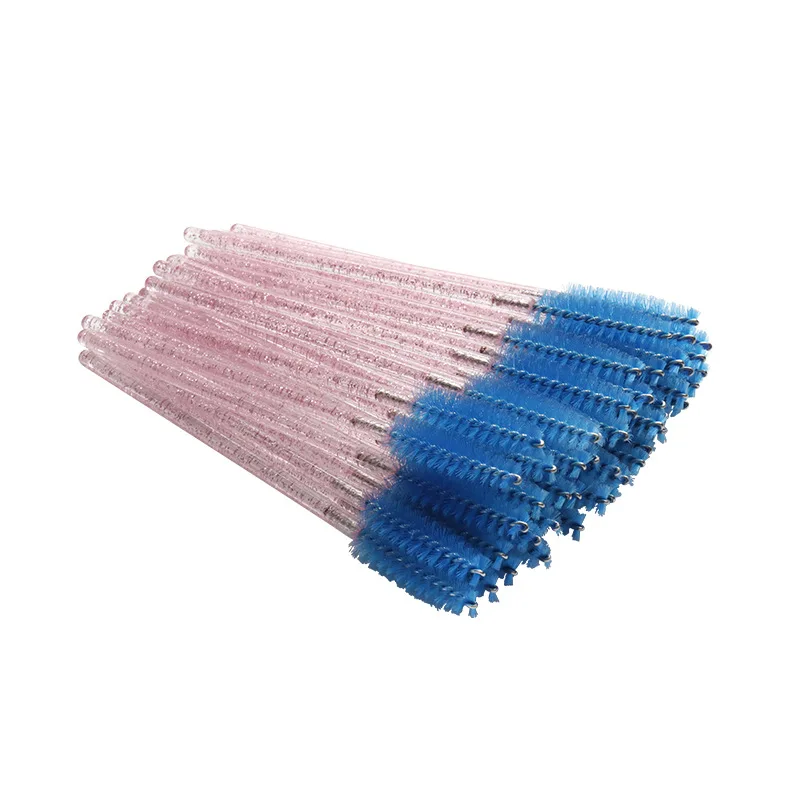 50 шт./лот одноразовая кристальная кисть для ресниц Beauty Pink Eyelash tension поставщик