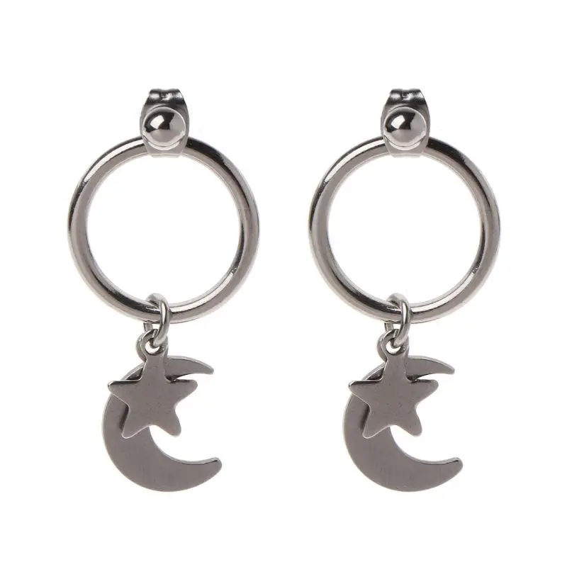 7 пар KPOP корейские ювелирные изделия серебряного цвета Длинная цепочка из