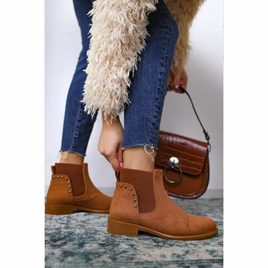 

Women Boots Limoya Legacy Tan Leather Staple Betay Boot