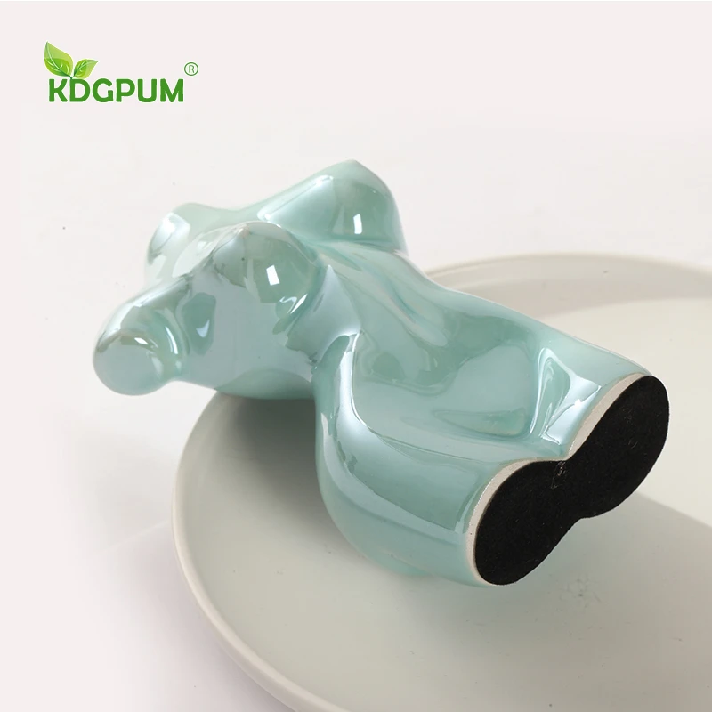 Современная керамическая ваза ручной работы боди-арт композиция из сухих цветов