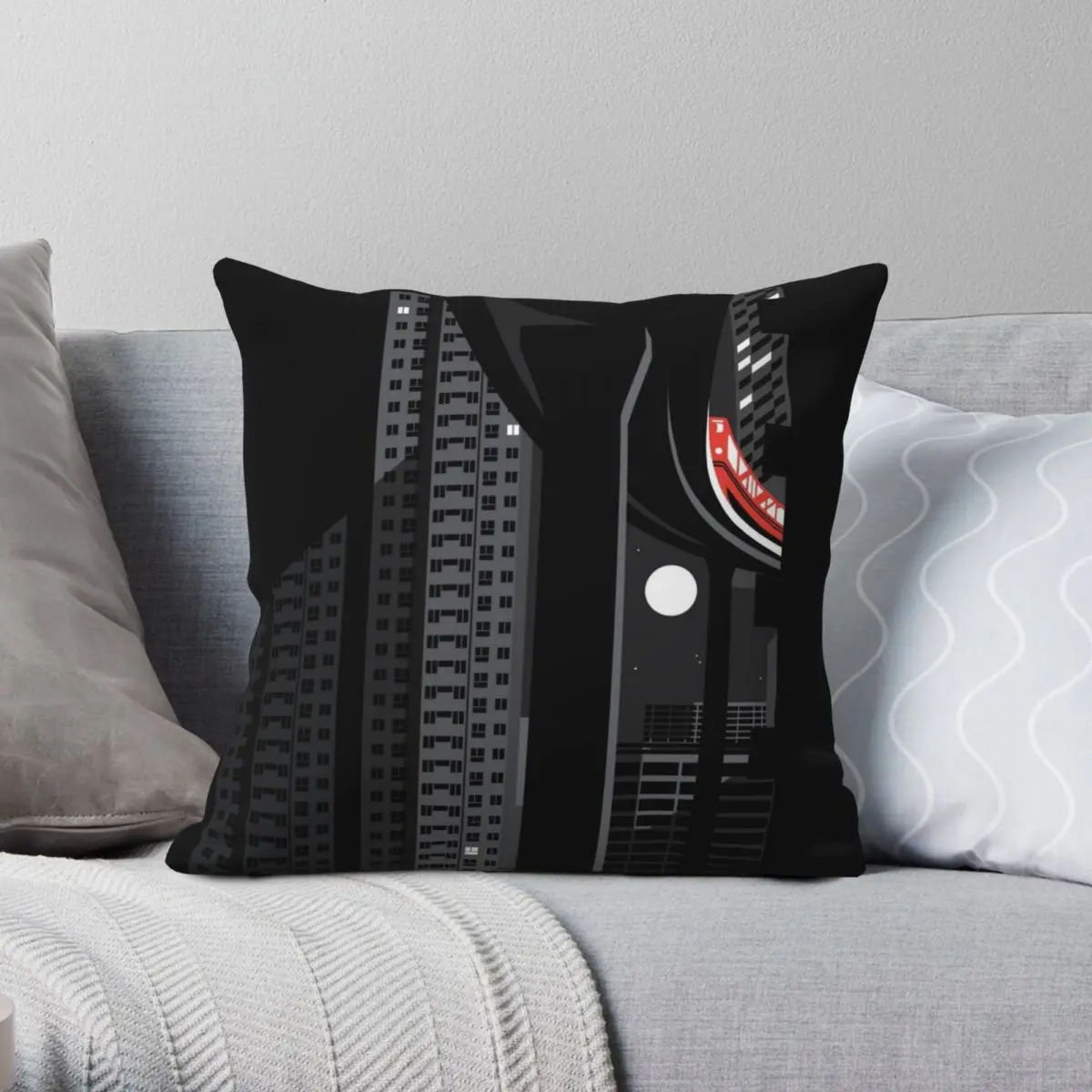 

Квадратный Чехол на подушку, чехол из полиэстера и льна, бархатная креативная Декоративная Подушка на молнии, чехол размером 45x45