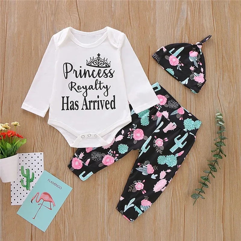 Комплект одежды для новорожденных девочек от 0 до 24 месяцев одежда принцессы с